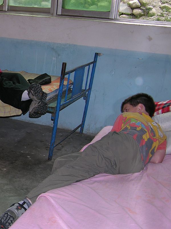 Tibet Kailash 02 Nyalam 01 Very Basic Room